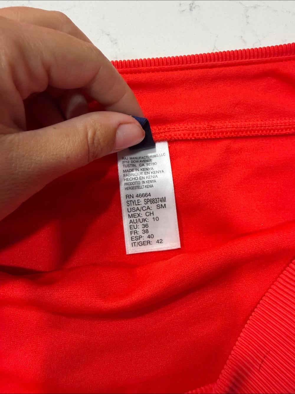 Splendid Red Ribbed Underwire Bikini Set - Picture 3 of 6